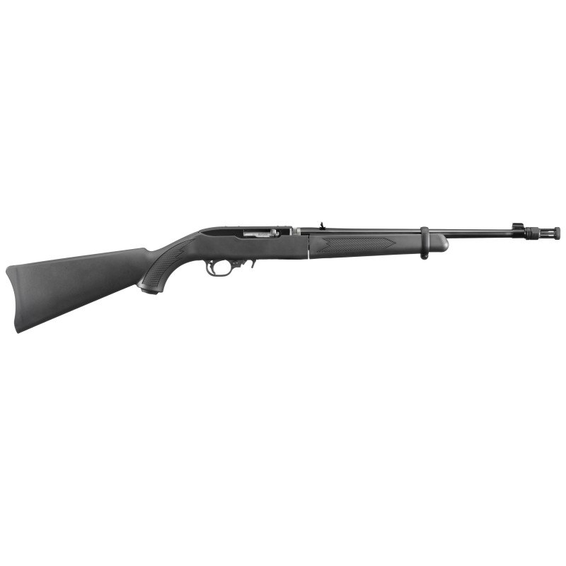 Ruger 10/22 Takedown, Semi-Automatic Rifle, 22 LR, 16.4" Barrel, Satin Black Finish, Alloy Steel, Black Synthetic Stock, Adjust