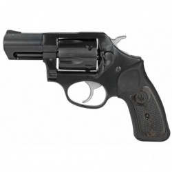 Ruger SP101, Double Action Revolver, 357 Magnum, 2.25" Barrel, Alloy Steel Frame, Blued Finish, Blk Rubber & Engraved Wood Grip