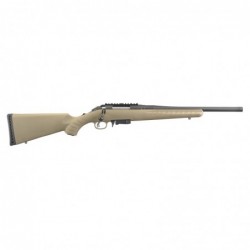 Ruger American Rifle Ranch, Bolt-Action Rifle, 762X39, 16.1" Barrel, Matte Black Finish, Alloy Steel, Flat Dark Earth Composite