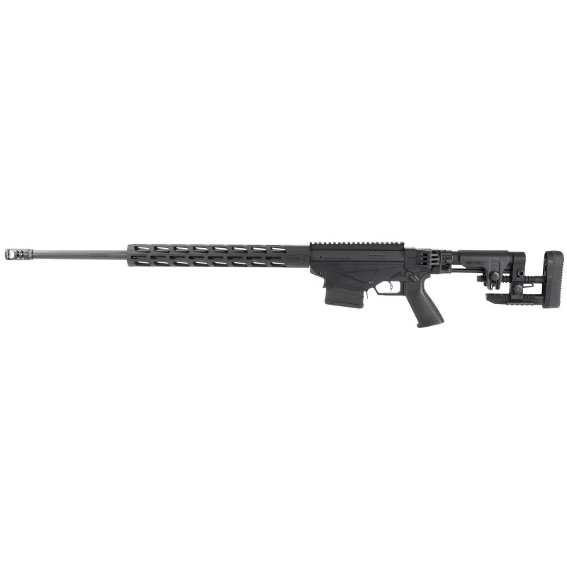 Ruger Precision, Bolt-Action Rifle, 6.5 Creedmoor, 24" Cold Hammer-Forged Medium Contour Threaded Barrel, Anodized Finish, Ruge