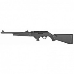 Ruger PC Carbine, Semi-automatic Rifle, 40S&W, 16.12" Fluted Heavy Barrel, Black Finish, Synthetic Stock, Adjustable Ghost Ring
