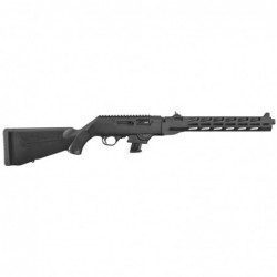 View 1 - Ruger PC Carbine, Semi-automatic Rifle, 9MM, 16.12" Fluted Heavy Barrel, Black Finish, Synthetic Stock, M-LOK Handguard, Adjust