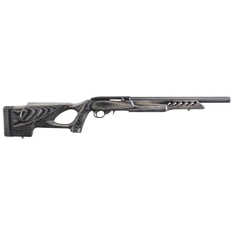 Ruger 10/22 Target, Semi-automatic Rifle, 22 LR, 16.1" Threaded Barrel, Satin Blued Finish, Black Laminate Thumbhole Stock, 10R