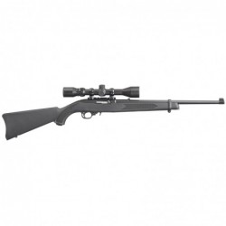 Ruger 10/22 Carbine, Semi-automatic Rifle, 22 LR, 18.5" Barrel, Satin Black Finish, Alloy Steel Receiver, Black Synthetic Stock