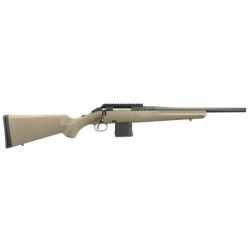 Ruger American Ranch Rifle, Bolt-Action, 556NATO/223Rem, 16.1" Threaded Barrel, Matte Black Finish, Flat Dark Earth Composite S