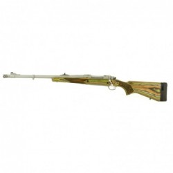 Ruger Guide Gun Left-Handed, Bolt-Action Rifle, 375 Ruger, 20" Barrel, Hawkeye Matte Finish, Stainless Steel, Green Mountain La