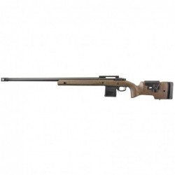 Ruger Hawkeye Long Range Target, Bolt Action, 6.5 Creedmoor, 26" Heavy Target Barrel, Matte Black Finish, Speckled Black & Brow