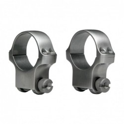 Ruger Standard, Ring Set, 1" High, Stainless Finish, 1-5K & 1-6K, 2 Pack 90408