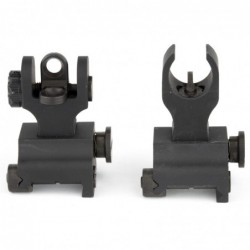 Samson Manufacturing Corp. Iron Sights, Fits Picatinny, Black, Package Includes Samson FFS HK Front Sight and Samson FRS A2 Rea