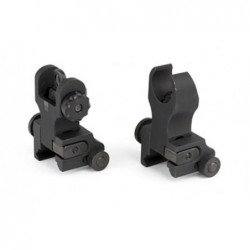 View 2 - Samson Manufacturing Corp. Iron Sights, Fits Picatinny, Black, Package Includes Samson FFS HK Front Sight and Samson FRS A2 Rea