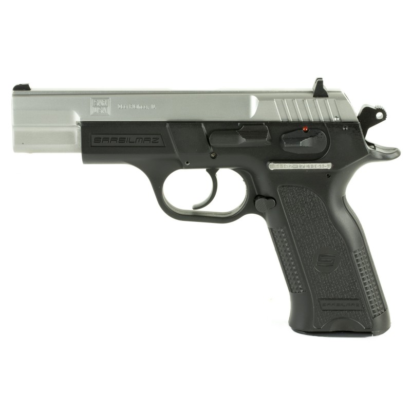 SAR USA B6, Semi-automatic, DA/SA, 9MM, 4.5" Barrel, Polymer Frame, Stainless Finish, 17Rd, 2 Magazines B69ST