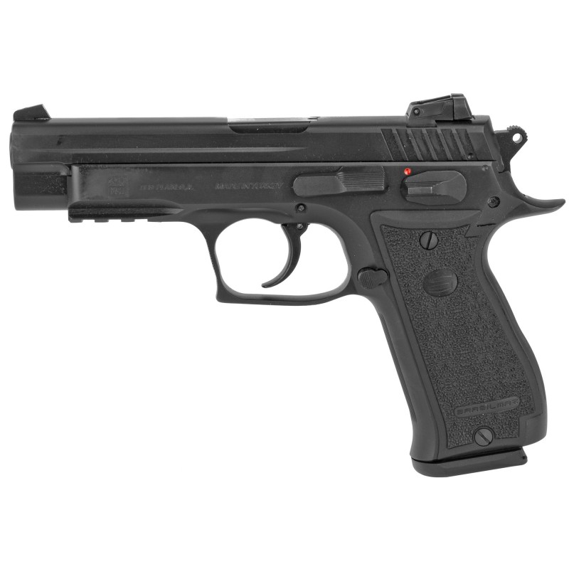 SAR USA K2 45, Semi-automatic, 45 ACP, 4.7" Barrel, Steel Frame, Black Finish, 14Rd, 2 Magazines K245BL