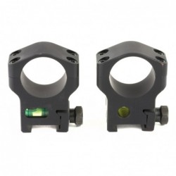 Accu-Tac ScoScope Rings, 30mm High (Clears 56mm Lens), Black Finish HSR-300