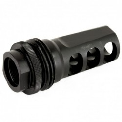 View 1 - SilencerCo Hybrid ASR Muzzle Brake, 5/8x32,.46 Diameter (Rock River Socom) AC1557