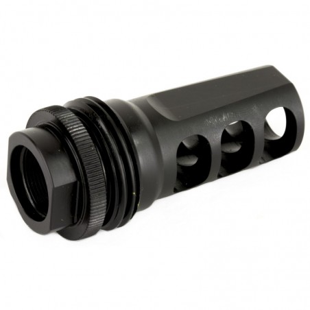 SilencerCo Hybrid ASR Muzzle Brake, 5/8x32,.46 Diameter (Rock River Socom) AC1557