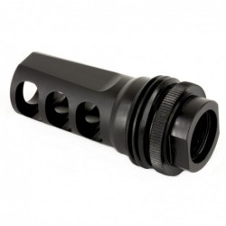 View 2 - SilencerCo Hybrid ASR Muzzle Brake, 5/8x32,.46 Diameter (Rock River Socom) AC1557