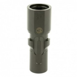View 2 - SilencerCo 3-Lug Muzzle Device, 45ACP, 5/8X24, Black Finish AC2603