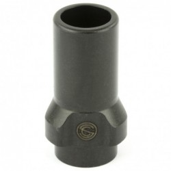 View 1 - SilencerCo 3-Lug Muzzle Device, 9MM, 1/2X28, Black Finish AC2604