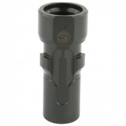 View 2 - SilencerCo 3-Lug Muzzle Device, 45 ACP, .578x28, Black Finish AC2605
