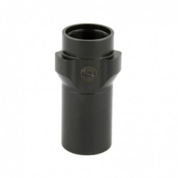 View 2 - SilencerCo 3-Lug Muzzle Device, 1/2 x 36, Fits ASR Mounts, 9MM AC2607