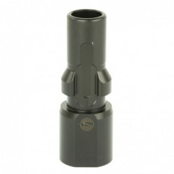 View 1 - SilencerCo 3-Lug Muzzle Device, 9MM, 5/8X24, Black Finish AC2609