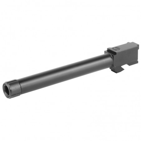 SilencerCo Threaded Barrel, 9MM, For Glock 34, Black, 1/2x28 TPI AC860