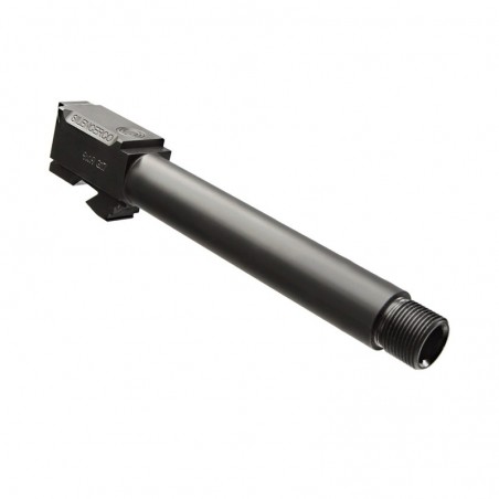 SilencerCo Threaded Barrel, 9MM, For Glock 17L Longslide, Black, 1/2x28 TPI AC861