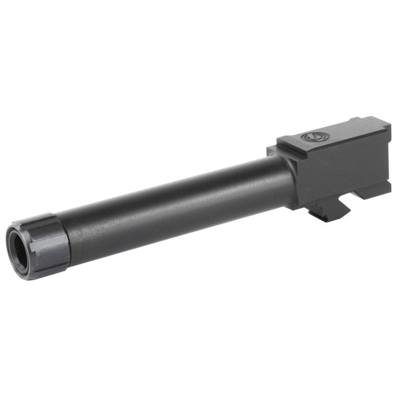 SilencerCo Threaded Barrel, 9MM, For Glock 19, Black, 1/2x28 TPI AC862