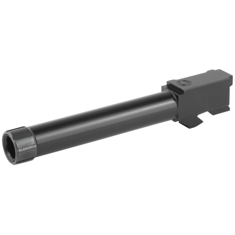 SilencerCo Threaded Barrel, 45 ACP, For Glock 21, Black, .578x28 TPI AC863