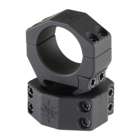 Seekins Precision Scope Ring, .82" Low, 30mm, 4 Cap Screw, Black Finish 0010620002