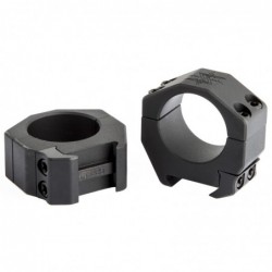 View 2 - Seekins Precision Scope Ring, .92" Medium High, 30mm, 4 Cap Screw, Black Finish 0010620010