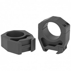 View 2 - Seekins Precision Scope Ring, 1.26" Extra High, 30mm, 4 Cap Screw, Black Finish 0010620016