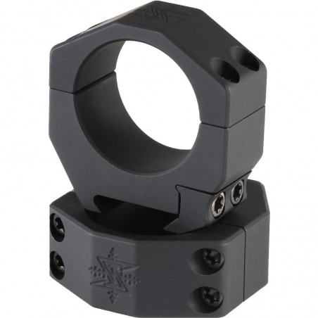 Seekins Precision Scope Ring, 1.0" High, 34mm, 4 Cap Screw, Black Finish 0010630006