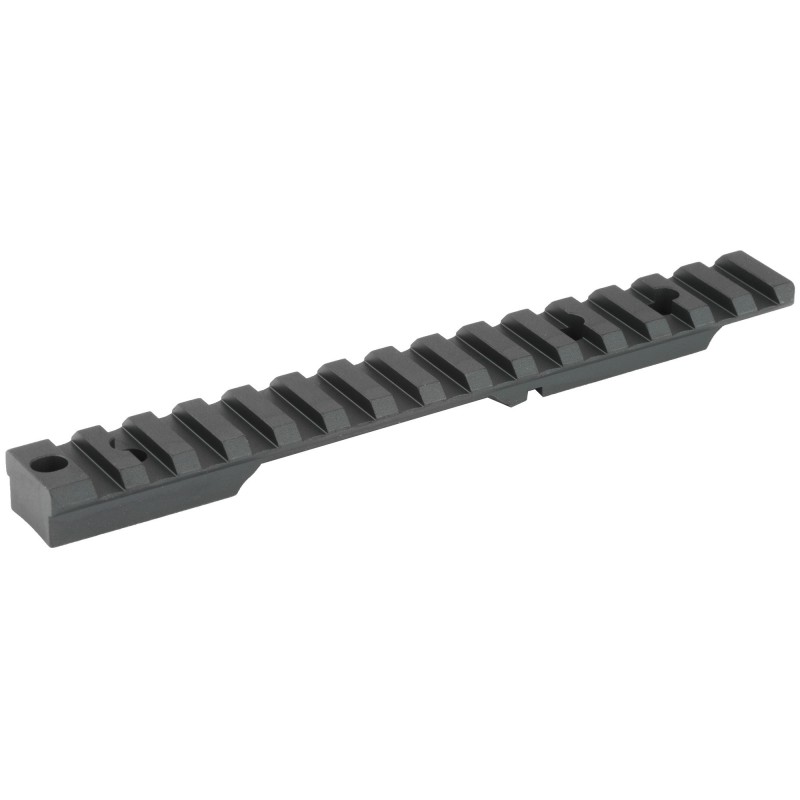 Seekins Precision 0 MOA Scope Base, #6-40 Screws, Fits Remington 700, Short Action, Black Finish 0010710013