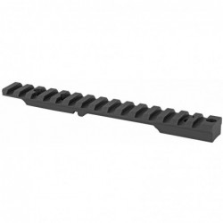 View 2 - Seekins Precision 20 MOA Scope Base, #8-40 Screws, Fits Remington 700, Short Action, Black Finish 0010710021