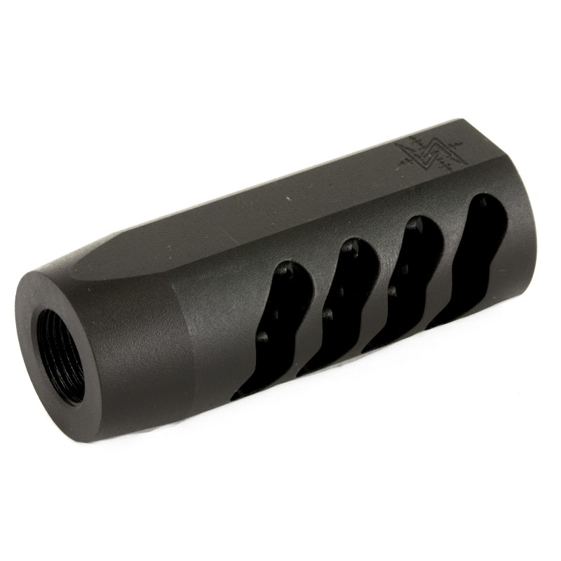 Seekins Precision AR ATC Muzzle Brake, 223 Rem/556NATO, Melonited Black Finish, 1/2X28 Threads 11510035