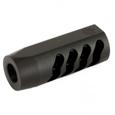 Seekins Precision AR ATC Muzzle Brake, 223 Rem/556NATO, Melonited Black Finish, 1/2X28 Threads 11510035