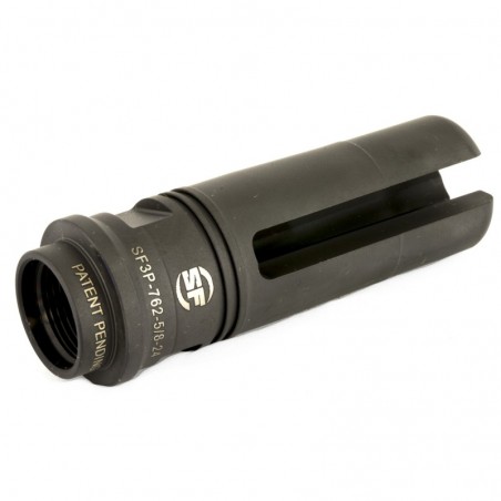 Surefire SOCOM, Flash Hider/Suppressor Adapter, Three Prong, 762NATO, 5/8X24 RH, Black Finish SF3P-762-5/8-24