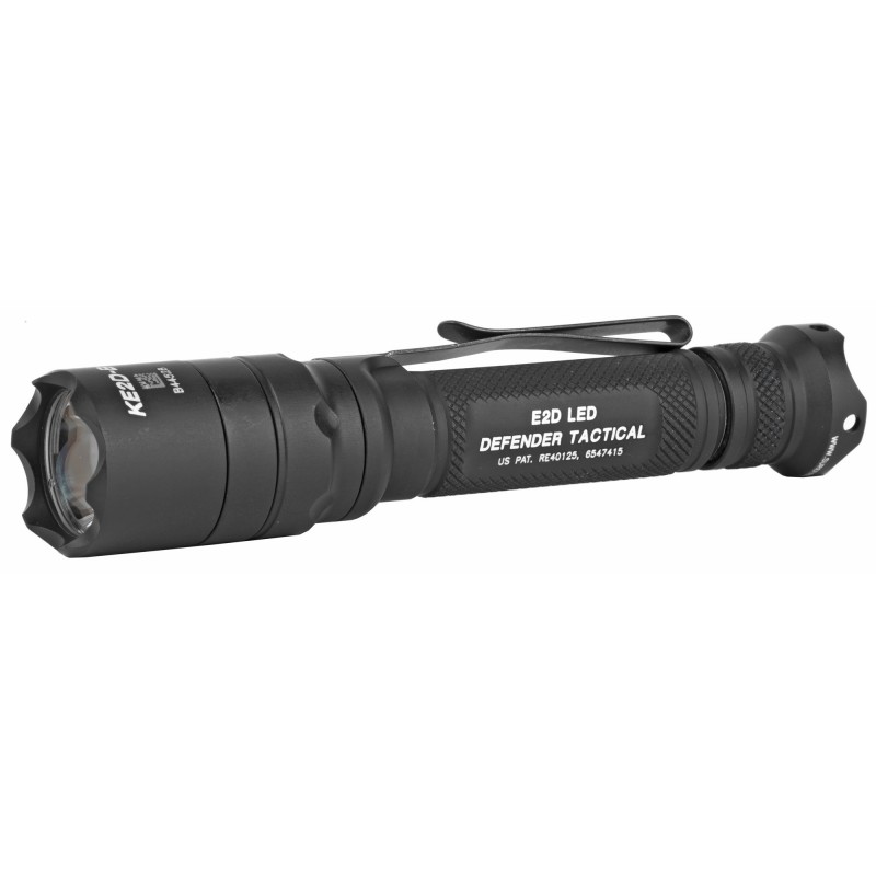 Surefire E2D LED Defender, Flashlight, Tactical Momentary-On Tailcap Switch, Black E2DLU-T