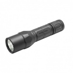 Surefire G2X Pro Flashlight, Dual-Output LED, 15/600 Lumens, Dual-output Tailcap Click Switch, 2x CR123 Batteries, Black G2X-D-