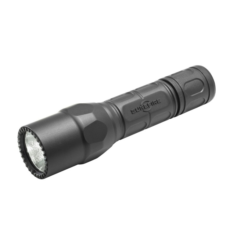 Surefire G2X Pro Flashlight, Dual-Output LED, 15/600 Lumens, Dual-output Tailcap Click Switch, 2x CR123 Batteries, Black G2X-D-