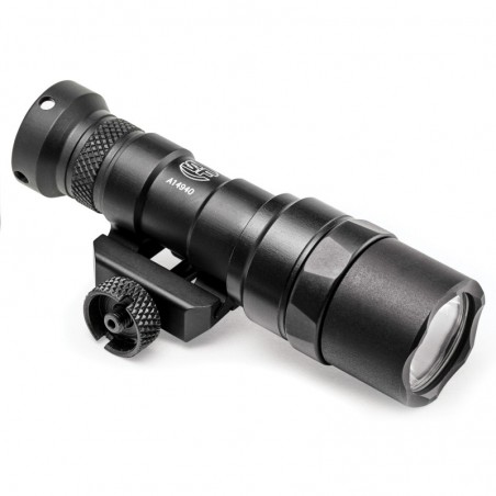 Surefire M300 Mini Scout, Fits Picatinny, Black, 500 Lumen LED, 1x 123A Battery, Z68 On/Off Tailcaplcap M300C-Z68-BK