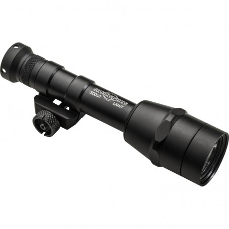 Surefire M600 Scoutlight w/Intellibeam Technology, 6 Volt, 100-600 Lumens, Z68 Click On/Off Tailcap, Black Finish M600IB-A-Z68-