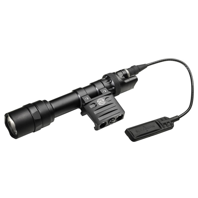 Surefire M600 Scout Light, Weaponlight, 6V, 1000 Lumens, RM45 Mount, DS07 Dual Switch Assembly, Black Finish M612U-BK