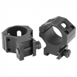 View 2 - Barrett Ring, Fits Picatinny, Fits 34MM Scopes, 1.4" Height, Black Finish 66869