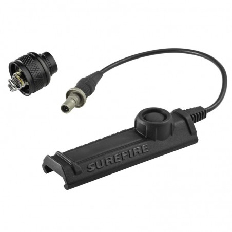 Surefire Replacement Rear Cap Assembly, Fits M6XX Scoutlight Series, Includes SR07 Rail Mount Tape Switch, Black Finish UE-SR07