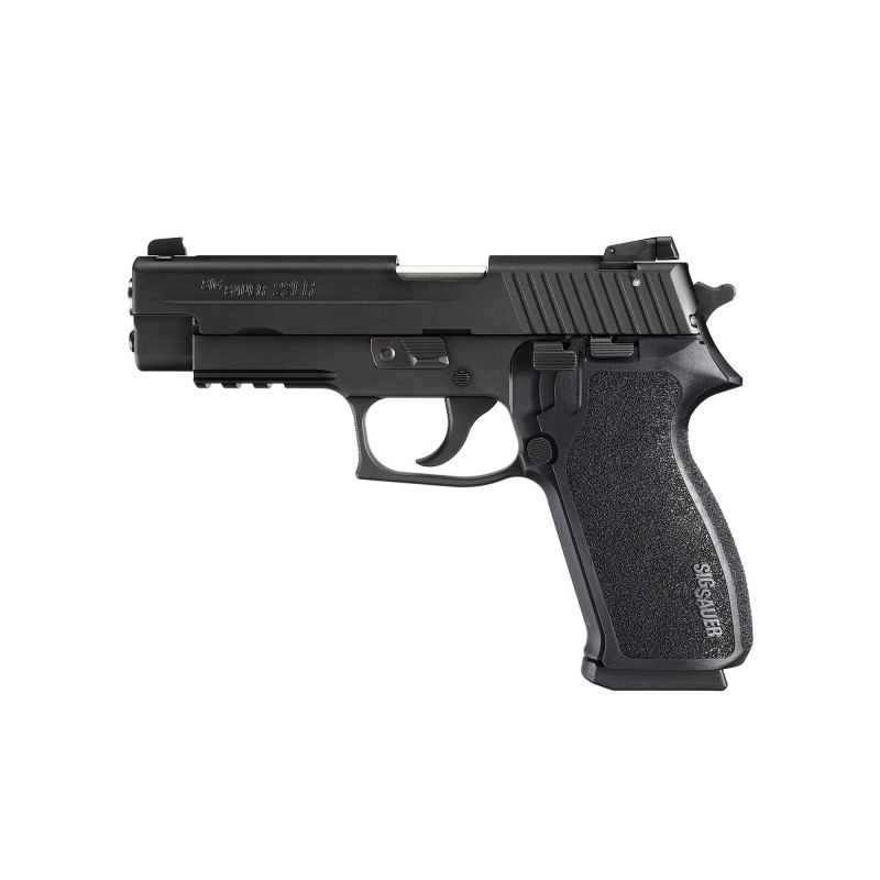 Sig Sauer P220, DA/SA, Full Size, 45ACP, 4.4" Barrel, Alloy Frame, Black Finish, E2 Polymer Grip, Night Sights, Decocker, 8Rd,