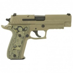 View 2 - Sig Sauer P226 Scorpion, DA/SA, Full Size, 9MM, 4.4" Barrel, Alloy Frame, Flat Dark Earth Finish, G10 Grips, Night Sights, Shor