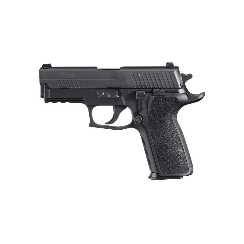 Sig Sauer P229, Enhanced Elite, DA/SA, Compact, 9MM, 3.9" Barrel, Alloy Frame, Black Finish, E2 Polymer Grip, Short Reset Trigg