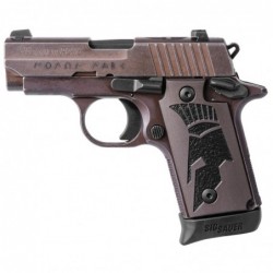 Sig Sauer P238, Spartan II, Semi-automatic, Single Action Only, Compact, 380ACP, 2.7" Barrel, Alloy Frame, Spartan II Grips, Si
